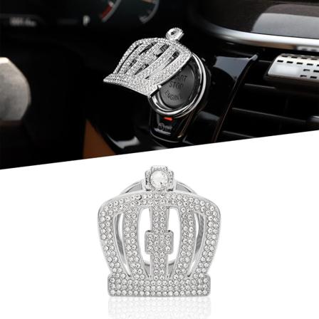Motorstartknapp Stoppknapp Dekoration Diamant Rhinestone Interiör Tändning