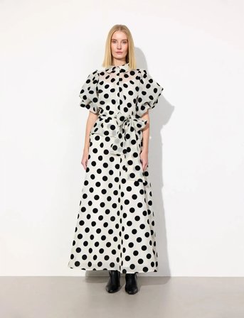 Hunkøn Bobby Long Skirt - White - XS