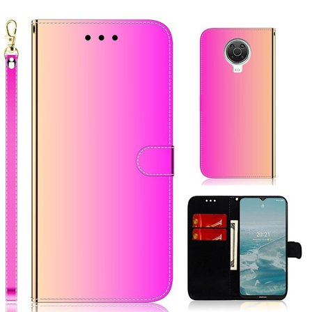 Mirror Nokia G20 / G10 Läppäkotelo - Rose