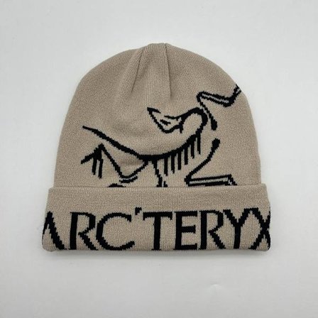 Arc'teryx Bird Word Toque khaki Void Hue Strikket Hue Unisex Varm Vinter