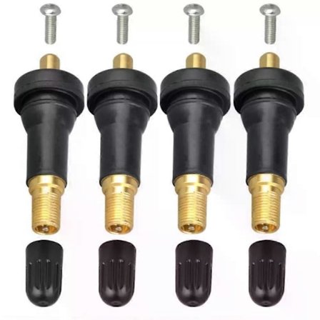 12X TPMS Däcktryckssensor Ventilskaftsreparationssats Kompatibel med Fiesta Focus Mondeo