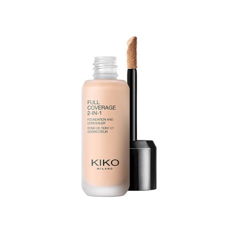 Kiko Milano Full Coverage 2In1 Foundation & Concealer WR15 Warm Rose, Makeup, Ansigt, Concealer