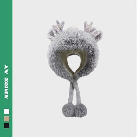 Mössa Scarf Set Öronskydd Mössa GRÅ