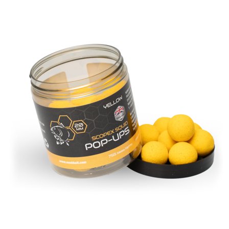 Nash Scopex Squid Pop Ups 20mm 75g Yellow