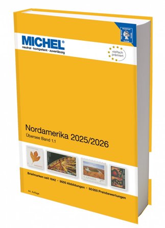 MICHEL - Nordamerika 2025/2026 - Frimærkekatalog