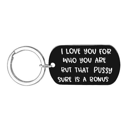 Rolig Nyckelring för Pojkvän - Kreativ Present till Pojkvännen eller Flickvännen