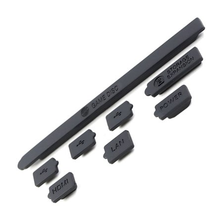 Set, USB gränssnitt Antidammskydd Cover plugg för Xbox-seriens spelkonsol