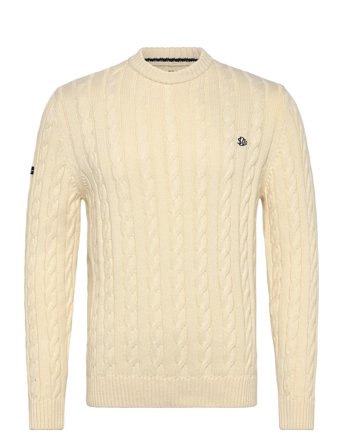 Superdry | Cotton Cable Knit Crew | XL