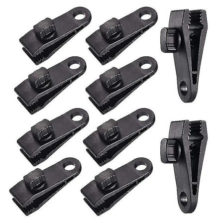 10 stk presenninger, presenninger for telt presenninger for stormsikring, presenningklemme presenningholder db