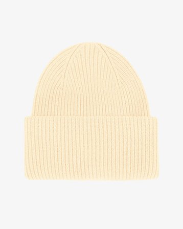 Merino Wool Hat - Soft Yellow - Male - One Size