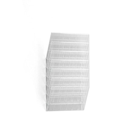 Brochurestativ INFORM, A4, liggende, transparent