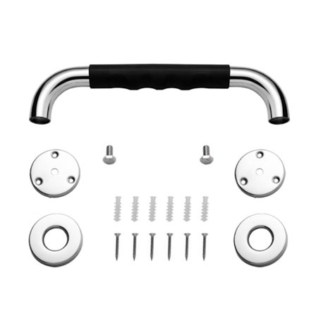 Fortykket 304 rustfrit stål sikkerhedsgreb Vandtæt skridsikkert brusebadshåndtag til badeværelse