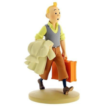Tintin - Statyett - Tintin På Väg Multifärg