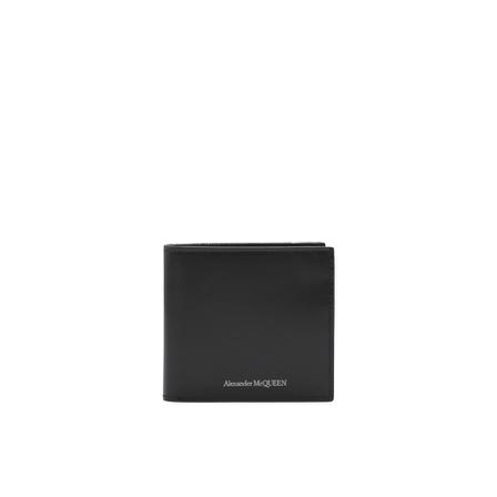 Alexander McQueen Pung Sort, Dame Punge og Kortholder, Størrelse: ONE Size