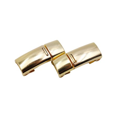 Guld DIY Magnetiske Snørebåndsspids med Spænde Lås Metal Aglet