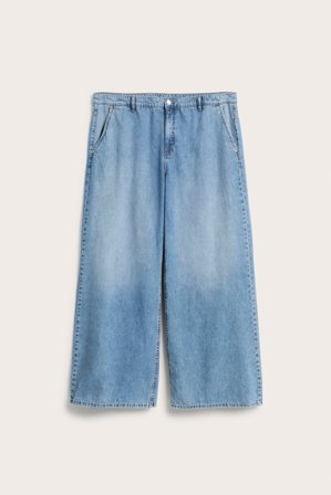 Kappahl | Dżinsy wide high waist | Jasny dżins