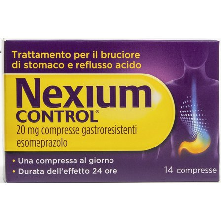 Nexium Control Antiacido Per Bruciore Di Stomaco E Reflusso