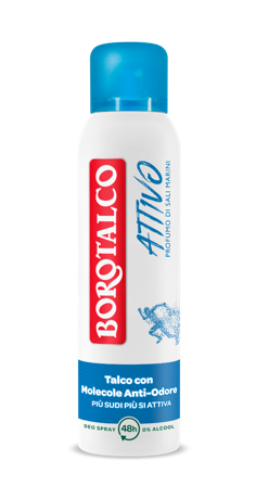 Borotalco Deodorante Spray Attivo Blu 150ml
