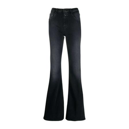 Closed, Flared Jeans Grijs, Dames, Maat:W27