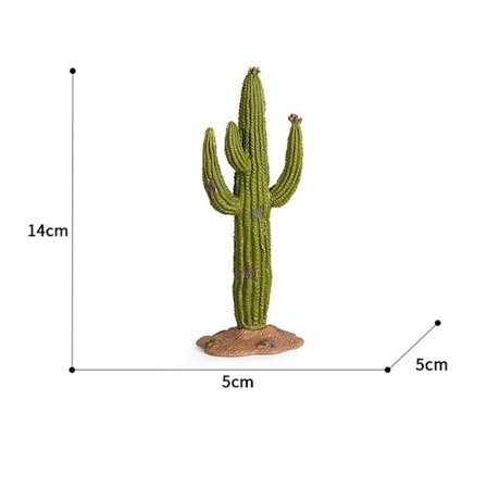 Simuleringsträdmodell Artificiell kaktusmodell STYLE 5 STYLE 5