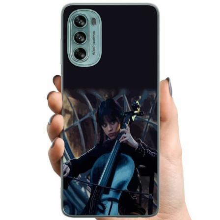 Motorola Moto G62 5g Tpu Mobilskal Wednesday Addams