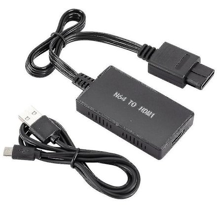 N64 till Hdmi-omvandlare Adapter Hd Link-kabel N64 till en ny Hdmi-tv-kontakt