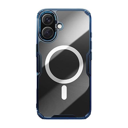 Nillkin Nature TPU Pro Magnetic iPhone 16 Plus-etui (blå)
