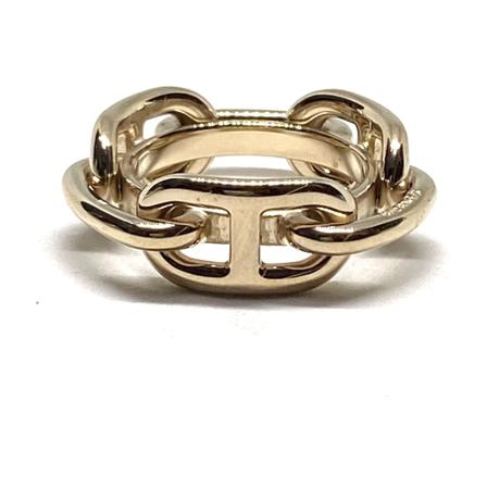Hermès Vintage Rings Grå, Dame Vintage Smykker, Størrelse: ONE Size