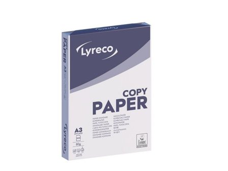 LYRECO Kopieringspapper Copy A3 80g ohålat 500/fp - Lyreco - Kontorspapper - Kopieringspapper - A3 Ohålat