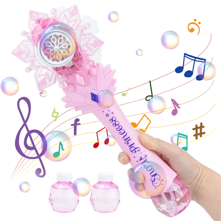 Børns Auto Bubble Magisk Tryllestav Elektrisk Boblemaskine Bobleblæser Legetøj Lys Musik Udendørs Legetøj til Børn Gave