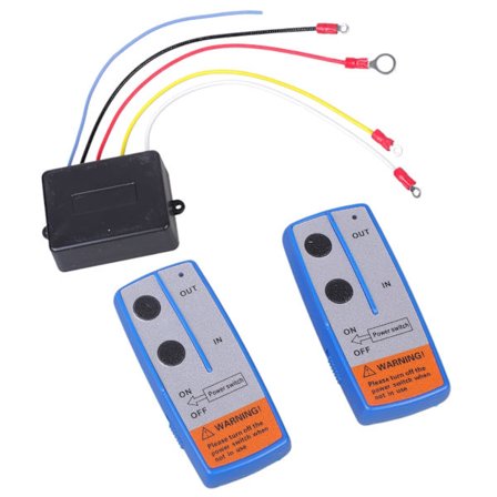 -Trådløs vinsjfjernkontroll 1 par trådløs 12V håndsettbryterkontroller