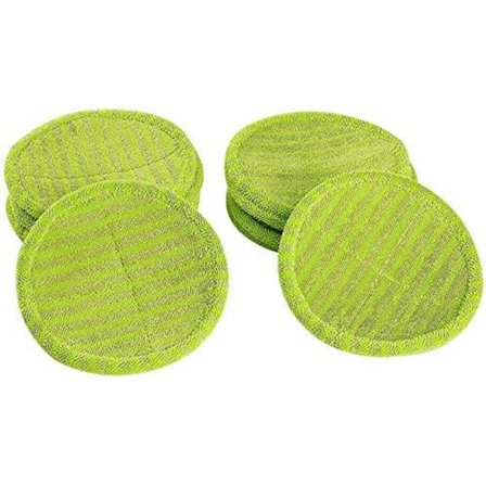 Inkluderer 12 Rengjøringsputer Erstatningsrengjøringsputer for Trådløs Elektrisk Spin-Mopp