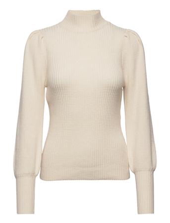 Onlkatia L/S Highneck Pullover Knt Pullover Hvit ONLY