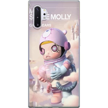 Yhteensopiva Puhelinkuori Samsung Samsung Galaxy Note10+ Mega Space Molly Care Bears Series - Share Bear Edition