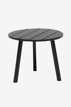 Hillerstorp - TENNESSE sivupöytä ø 50 cm - Harmaa - Parvekekalusteet - - Homeroom