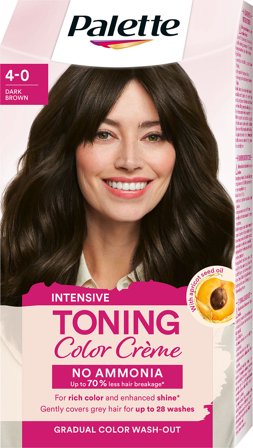 Schwarzkopf Tonings farve 4-0 Dark Brown, Hår, Hårfarve, Toningsfarve