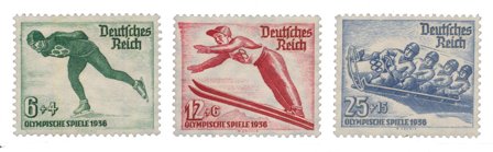 Tyske Rige 1936 - MICHEL 600-602 - Postfrisk