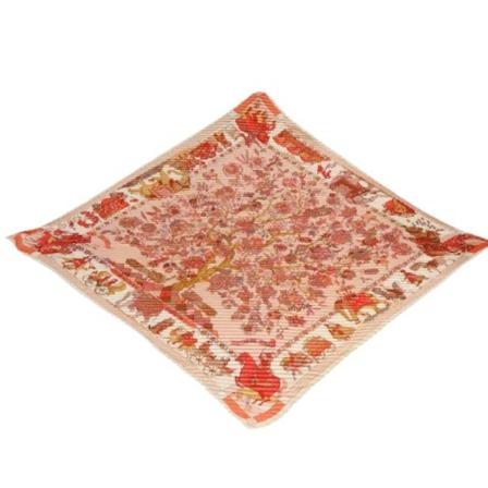 Hermès Vintage, Pre-owned Silk scarves Roze, Dames, Maat:ONE Size,multicolor