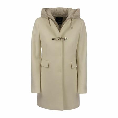 Fay Winter Jas , Beige , Dames , Maat: M