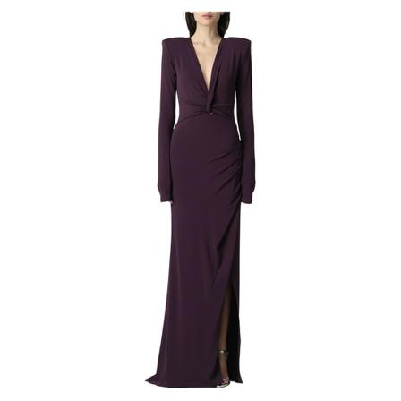 Patrizia Pepe Maxi Kjole Lilla, Dame