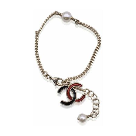 Chanel Vintage Bracelets gul, Dam Vintage Smycken, Dam, Storlek: ONE SIZE