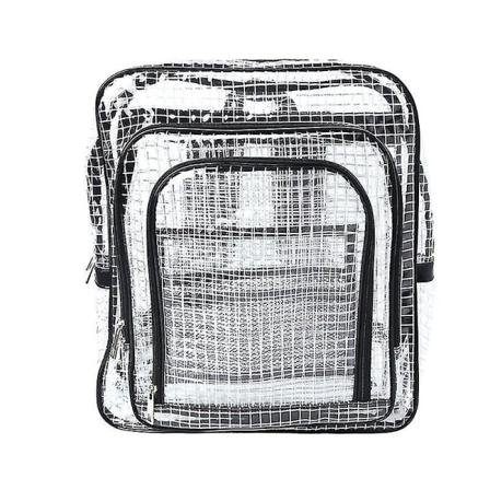 Unisex Antistatisk Klar Ryggsäck Reseaxelväskor Pvc-ryggsäck Engineer Tools Bag