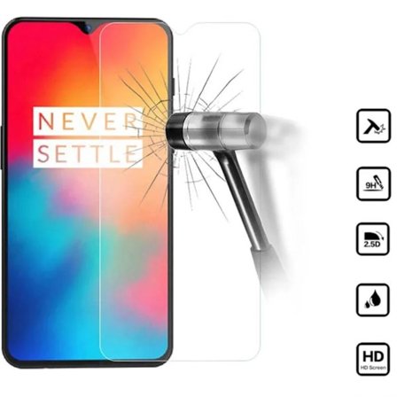 OnePlus 7 skärmskydd 9H passar skal fodral hörlurar -