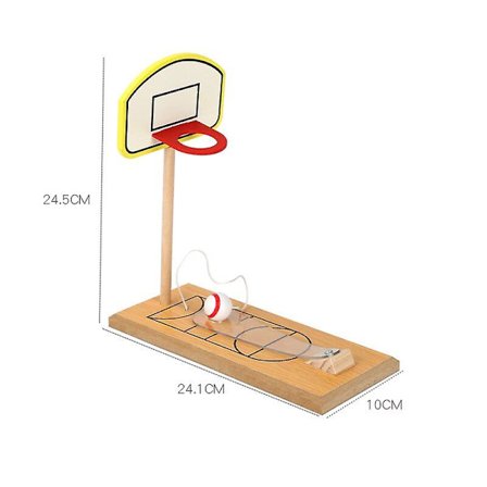 Mini Basketball Hoop Shooting Stand Toy Kids Mini Desktop Basketball Game Tabletop Portable