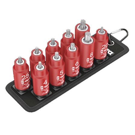 Wera Belt B VDE 1 Bitspipesett 10 deler, Maskintilbehør & forbruk