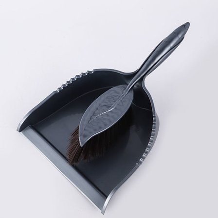 Sopborste och skyffel set - Handhållen vinklad sopskyffel och handborste set