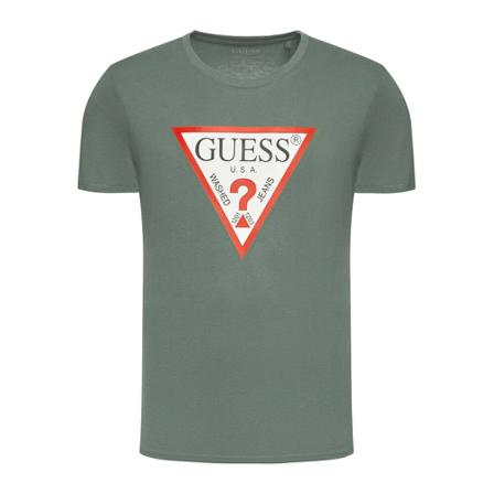 Guess Iconic T-shirt Grøn, Herre T-shirts, Størrelse: 2XL