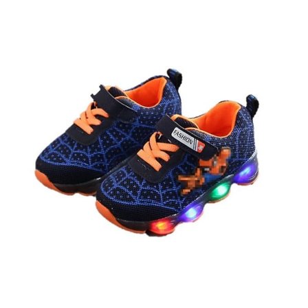 Børns LED Lysende Sko Luminous Blinkende Sneakers til Drenge Piger