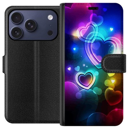 Kompatibelt Plånboksfodral till Apple Apple iPhone 17 Pro NeonÄlskling