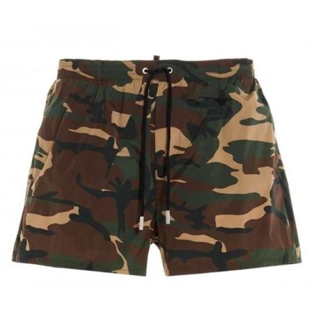 Dsquared2 Camo Swimsuit Grøn, Herre Badeshorts